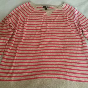 a.n.a. Striped sweater